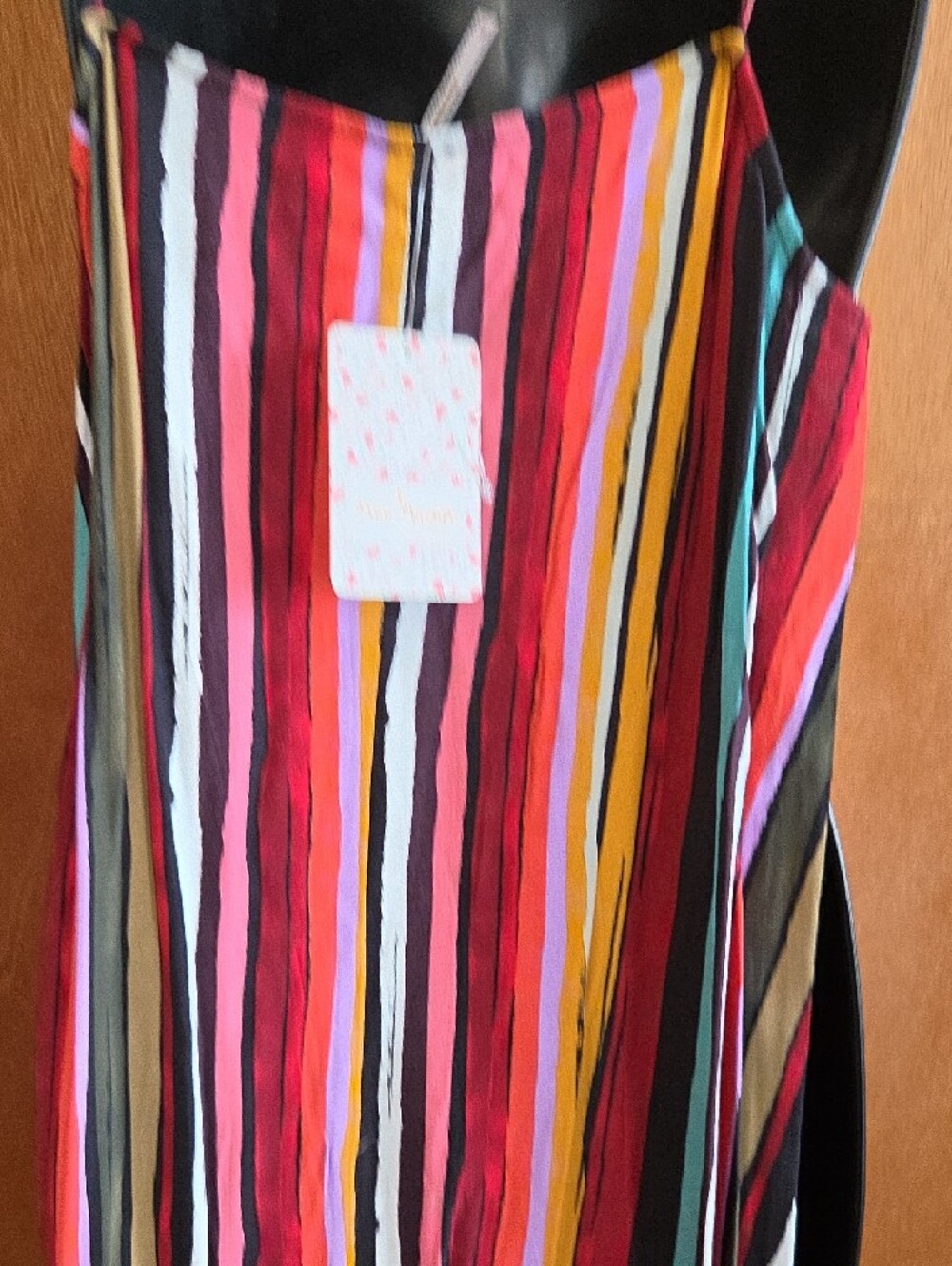 Free People Ruby Striped Multicolor Spaghetti Strap Top - Picture 4 of 11